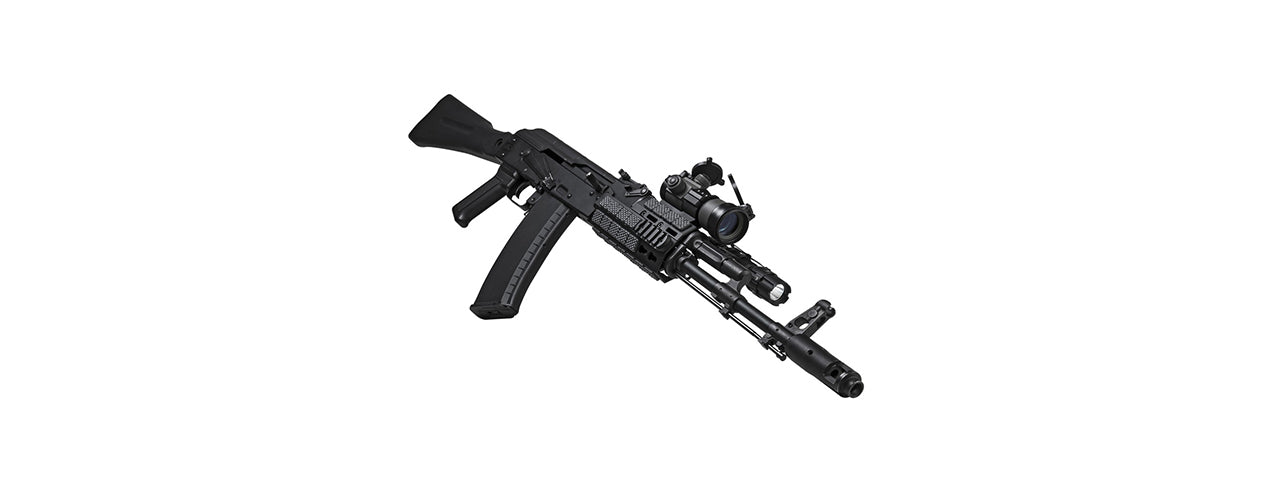 NCSTAR AK KEYMOD ALUMINUM HANDGUARD - STANDARD LENGTH - BLACK