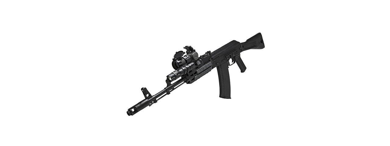 NCSTAR AK KEYMOD ALUMINUM HANDGUARD - STANDARD LENGTH - BLACK