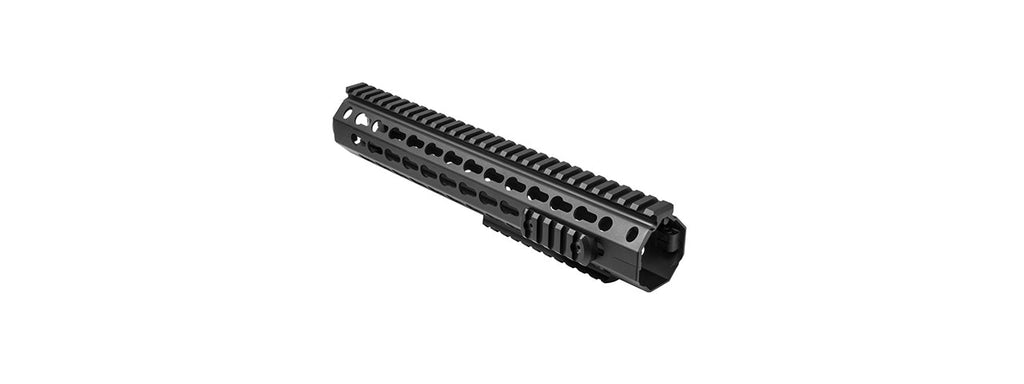 NCSTAR AR15 KEYMOD ALUMINUM HANGUARD - RIFLE-LENGTH - BLACK