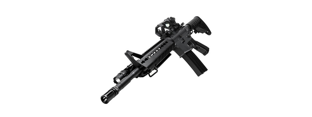 NCSTAR AR15 TRIANGLE KEYMOD HANGUARD - CARBINE - BLACK