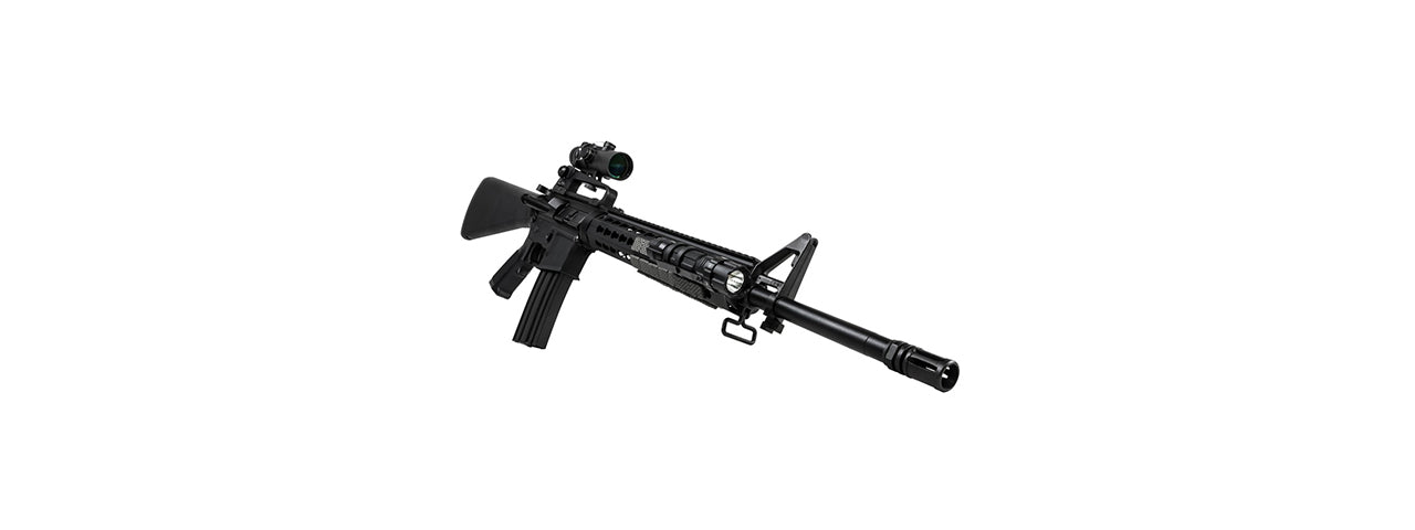 NCSTAR 1 EXTENDED LOW PROFILE KEY-MOD RING MOUNT - BLACK