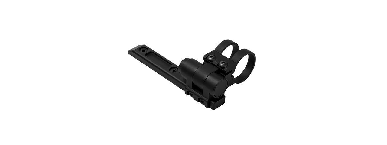 NCSTAR M-LOK 1 EXTENDED ALUMINUM MODULAR RING MOUNT - BLACK