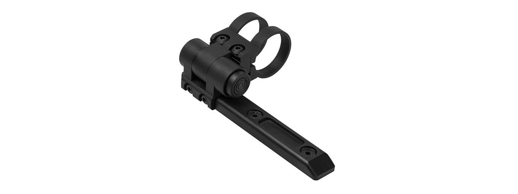 NCSTAR M-LOK 1 EXTENDED ALUMINUM MODULAR RING MOUNT - BLACK