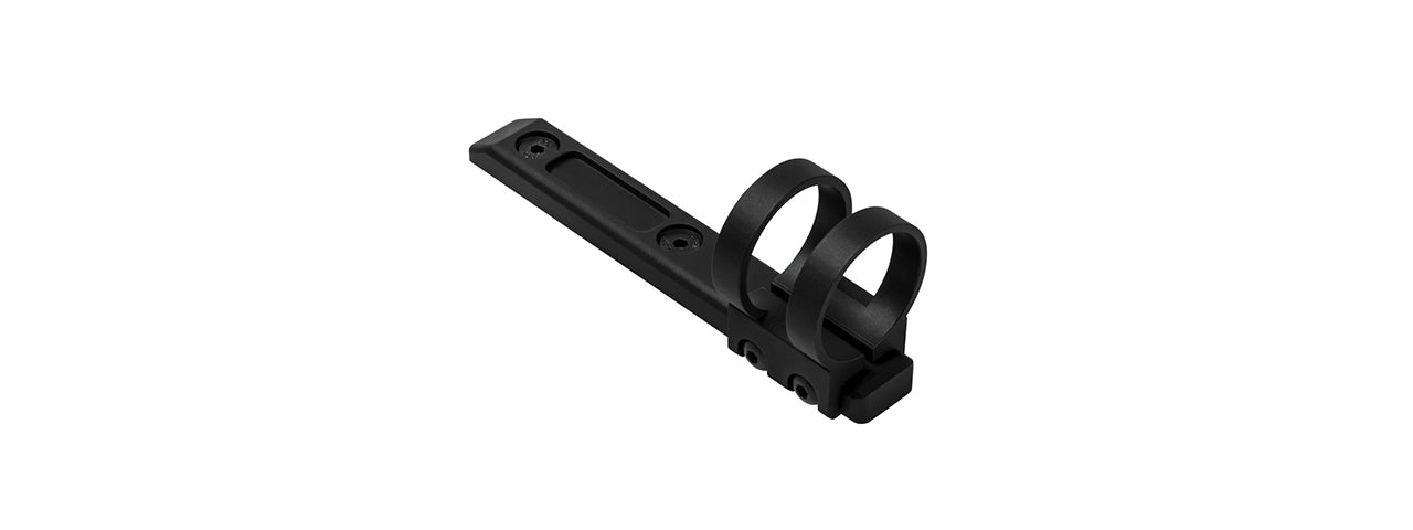 NCSTAR M-LOK 1 EXTENDED ALUMINUM RING MOUNT - BLACK