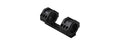 NCSTAR LOW PROFILE KEYMOD 30MM RING MOUNT - DUAL - BLACK
