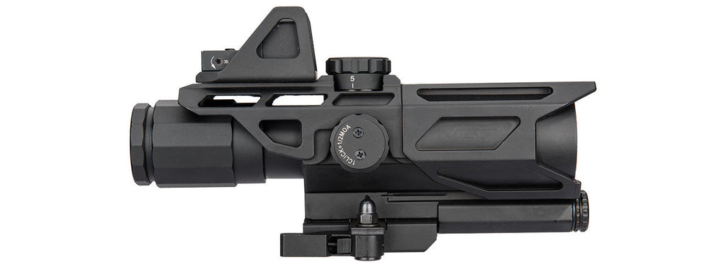 NCSTAR GEN 3 ULTIMATE SIGHTING SYSTEM 3-9X40 SCOPE W/ RED DOT - BLACK