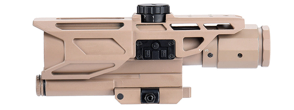 NcStar Mark III Tactical Gen3 3-9X40 Rifle Scope P4 Sniper (TAN)