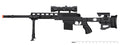 P1402 FULLY LOADED TACTICAL QUAD RIS SNIPER RIFLE (BLACK)