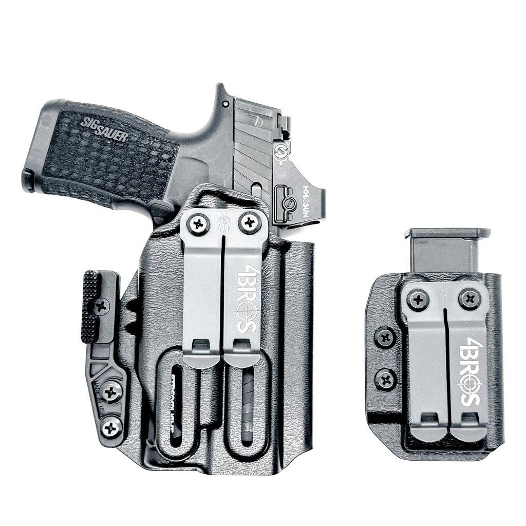 P365/P365X/P365XL & TLR-7 Sub IWB Holster with Magazine Carrier Combo