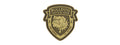 G-FORCE SHIELD BULLDOG PATCH PVC MORALE PATCH (BROWN)