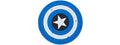 Captain America Battle Worn Shield PVC Patch (Color: Blue)