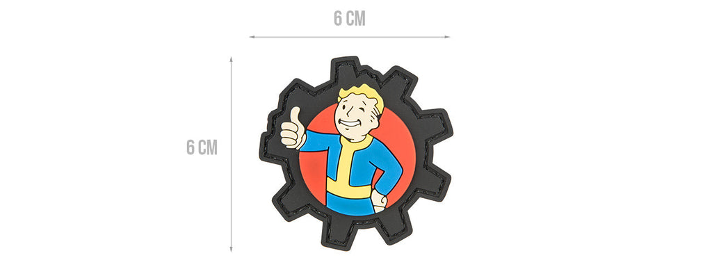 G-FORCE FALLOUT BOY THUMBS UP PVC MORALE PATCH