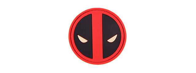 G-FORCE DEATH POND PVC MORALE PATCH (BLACK/RED)