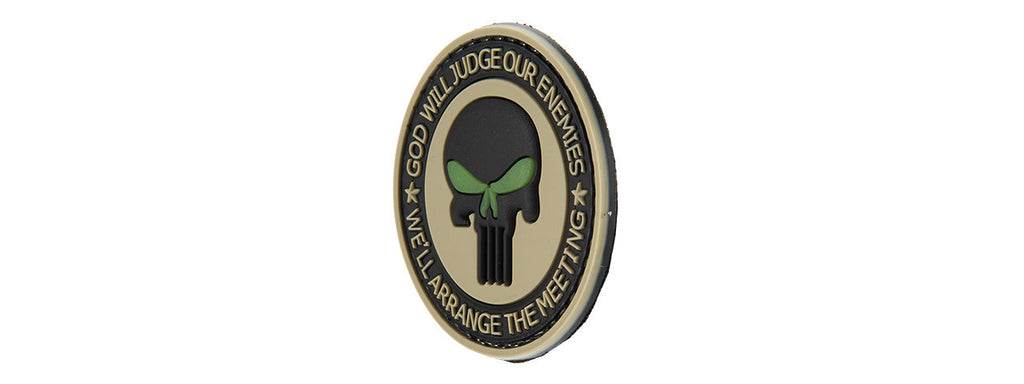 G-FORCE PUNISHER ENEMIES GLOW-IN-THE-DARK PVC MORALE PATCH