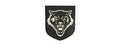 G-FORCE WOLF GLOW-IN-THE DARK PVC MORALE PATCH (BLACK)