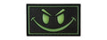 G-FORCE GLOW-IN-THE-DARK SINISTER SMILE PVC MORALE PATCH (BLACK)