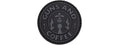 Guns and Coffee PVC Patch (Color: Black and Gray)