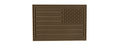 G-FORCE SUBDUED RIGHT SHOULDER US FLAG PVC PATCH (TAN)
