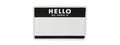 HELLO MY NAME IS PVC MORALE PATCH