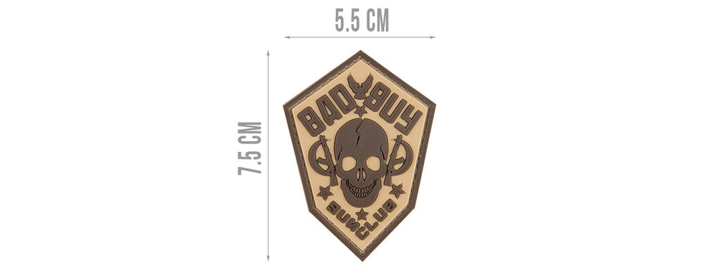 G-FORCE BAD GUY GUN CLUB PVC PATCH