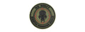 G-FORCE NO MERCY ROUND PVC MORALE PATCH (OD GREEN)