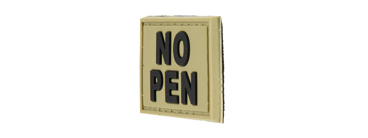 G-FORCE NO PEN PVC MORALE PATCH (OD GREEN)