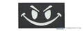 Reflective Evil Smiley Glow in the Dark Morale Patch