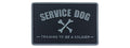 G-Force Service Dog Training to Be a Soldier PVC Morale Patch (BLACK)