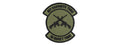 G-FORCE MY FAVORITE TIME IS QUIET TIME PVC MORALE PATCH (OD GREEN)