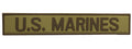 G-Force U.S. Marines PVC Morale Patch (TAN/BROWN)