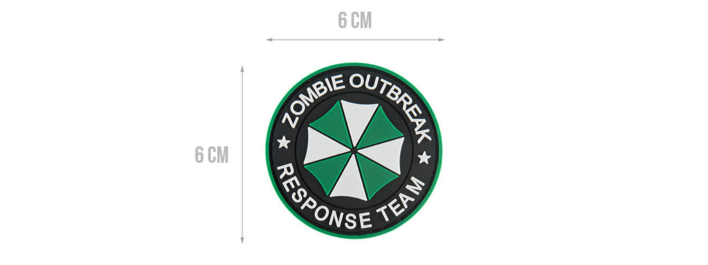 G-FORCE ZOMBIE OUTBREAK RESPONSE TEAM PVC PATCH