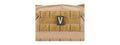 Letter "V" PVC Patch (Color: Tan)