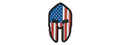 G-FORCE AMERICAN SPARTAN PVC PATCH (RED/WHITE/BLUE)