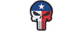Punisher Texas Flag PVC Patch