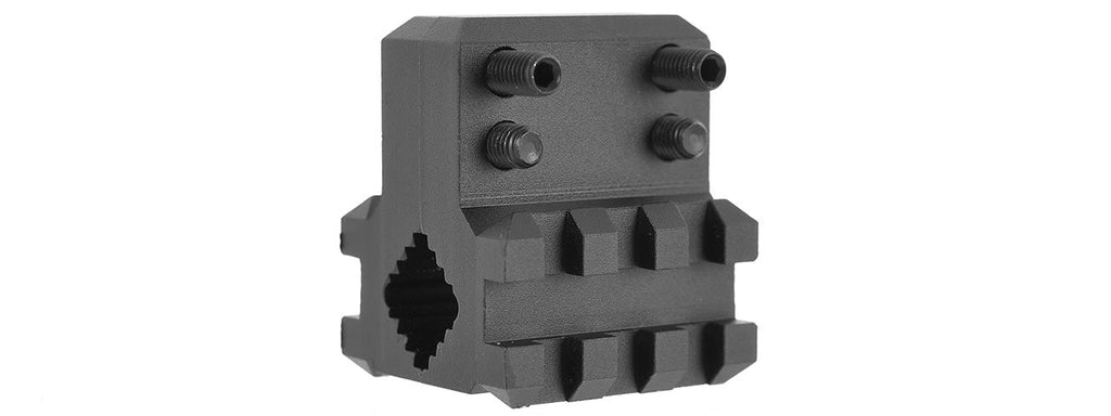 LCT Two-Sided Barrel-Mounted AK Rail Adapter (BLACK)