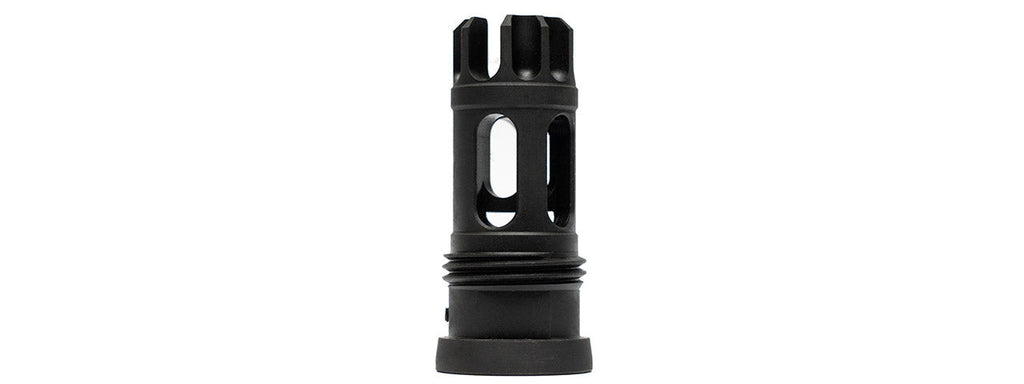 PTS Griffin Armament Taper Mount Flash Hider - (Black)