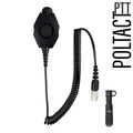 Tactical Radio Amplified PTT for Headset w/ Quick Disconnect(Hirose): NATO/Military Wiring, Gentex, Ops-Core, OTTO, 3M Peltor ComTac, XPI, MSA, Helicopter, & More - Motorola: R5, XPR3300e/XPR3500e, DP3441, DP3661, DP2400/e, DP2600/e, XiR P6600, & More