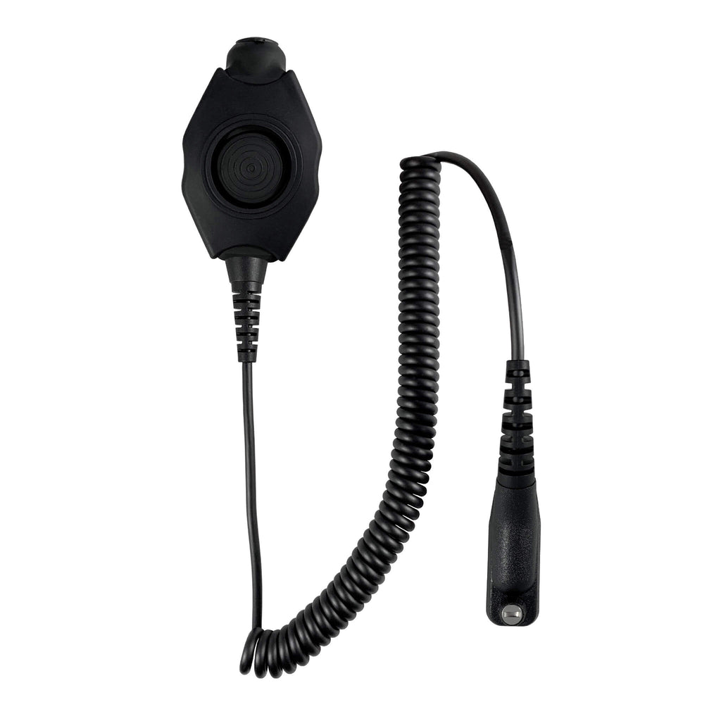 Respirator Mask PTT Kit- Motorola: HT750/1250/1550, MTX850/950/960/8250/9250, PR860 & More