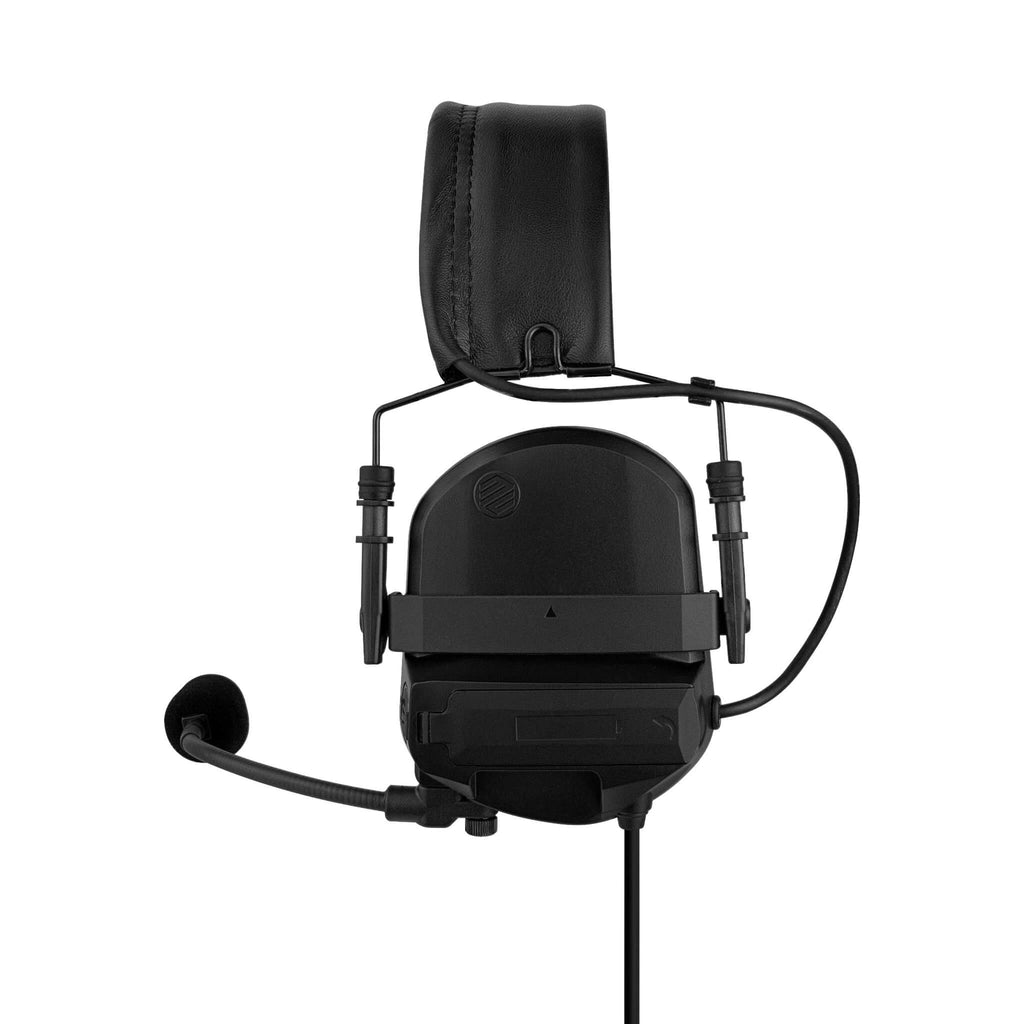 PolTact V2 Tactical Comms Helmet Headset w/ Active Hearing Protection - Motorola R7, MXP600, ION & N Series