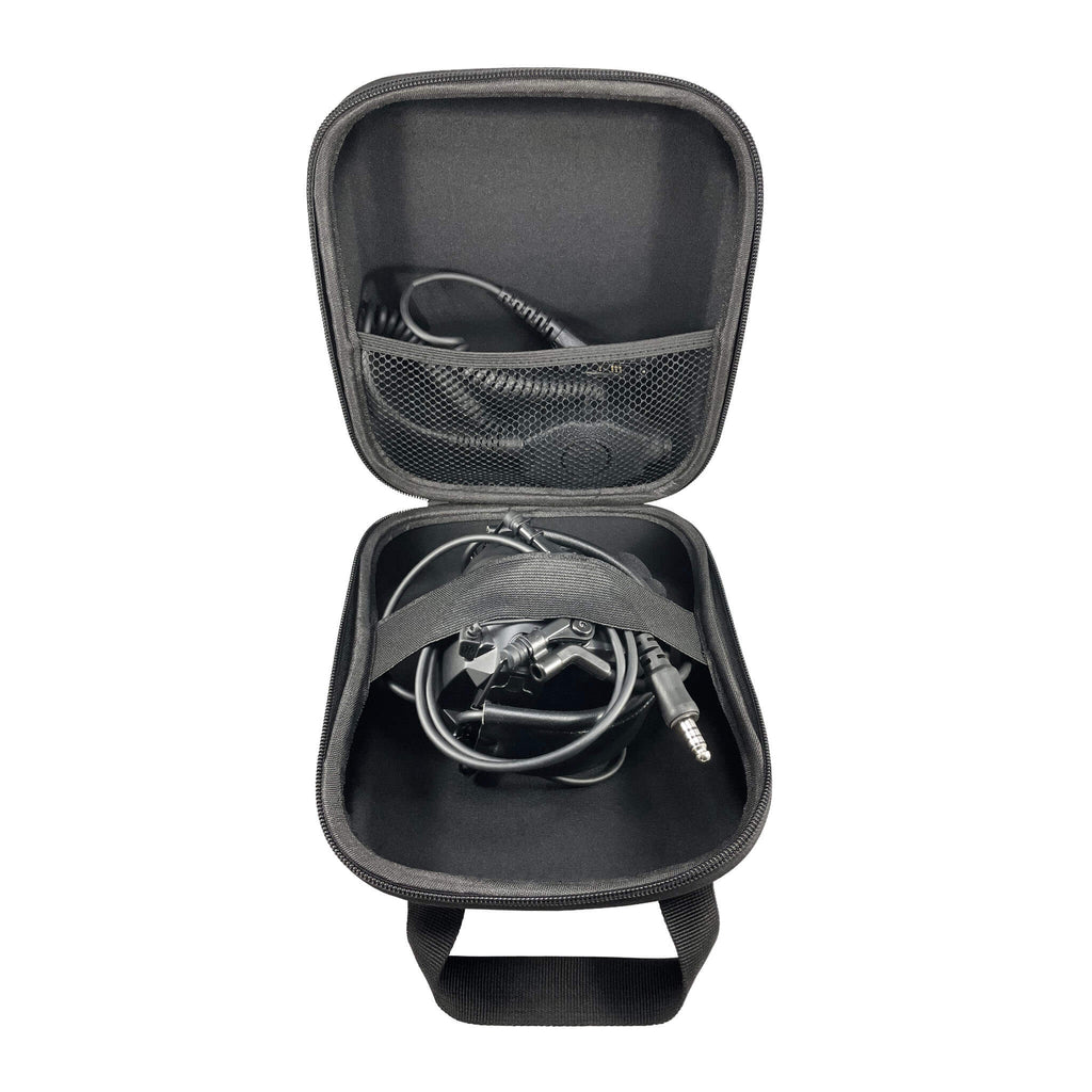 PolTact V1 Tactical Comms Headset w/ Active Hearing Protection & Quick Disconnect (Hirose) Adapter - Harris: XL-150/P, XG-100/P, XL-185/P/Pi, XL-200/P/Pi, XL-400
