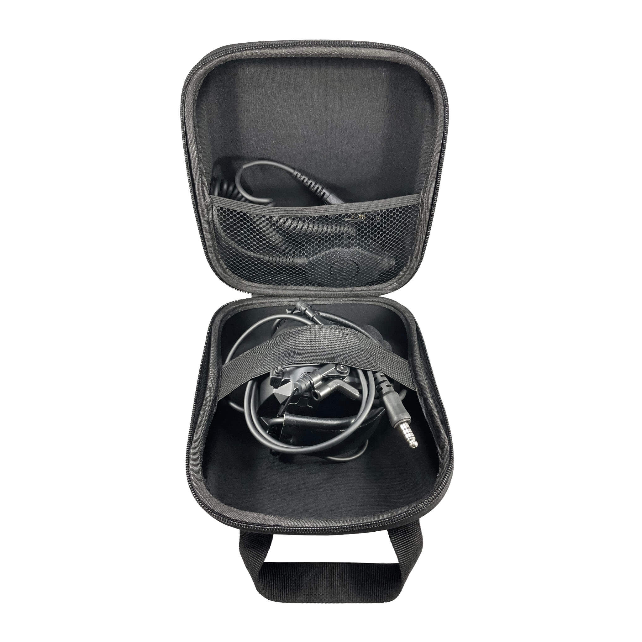PolTact V1 Tactical Comms Headset w/ Active Hearing Protection & Quick Disconnect (Hirose) Adapter - Motorola/Ailunce/Retevis/HYT/: EX500, EX560-XLS, EX600/XLS, GP328/GP338PLUS, GP344/338, HD1, HD2, Siyata, Simoco & More