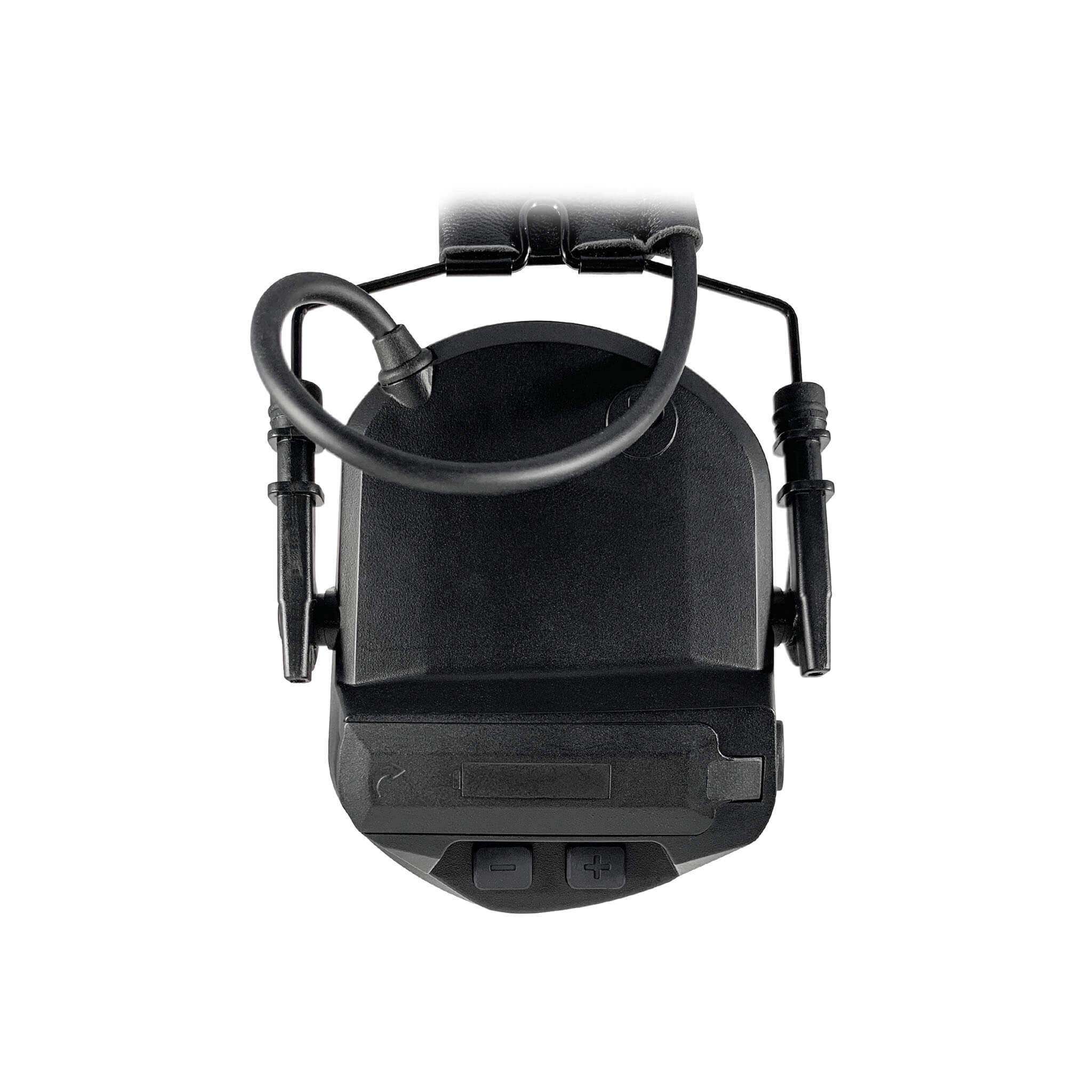 Tactical Radio Headset(Behind-The-Neck) w/ Active Hearing Protection - Neckband Headset Only - Compatible w/ Peltor, TCI, TEA