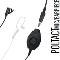 Tactical Mic / Earpiece / Tactical PTT Adapter Kit - Motorola/Retevis/Ailunce: EX500/560/XLS, EX600/600/XLS, GL2000, GP328/338/PLUS, RT Series, HD1, HD2, Siyata, Simoco & More