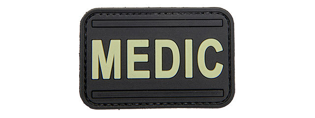 Glow in the Dark Medic PVC Patch