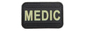 Glow in the Dark Medic PVC Patch