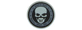 Glow in the Dark Don't Run, You'll Only Die Tired PVC Patch