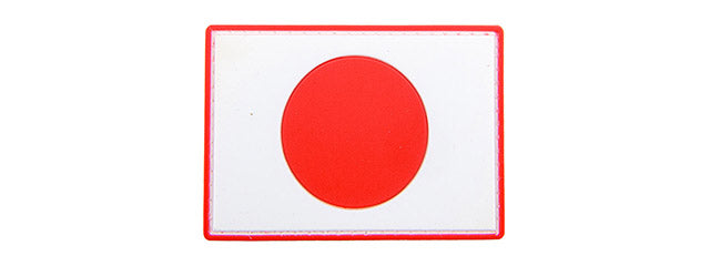Japan Flag PVC Patch