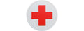 Round Cross Medical PVC Patch (White Version)