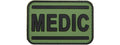 Medic PVC Patch (Color: OD Green and Black)