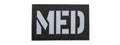 Reflective Fabric MED Patch (Color: Black)